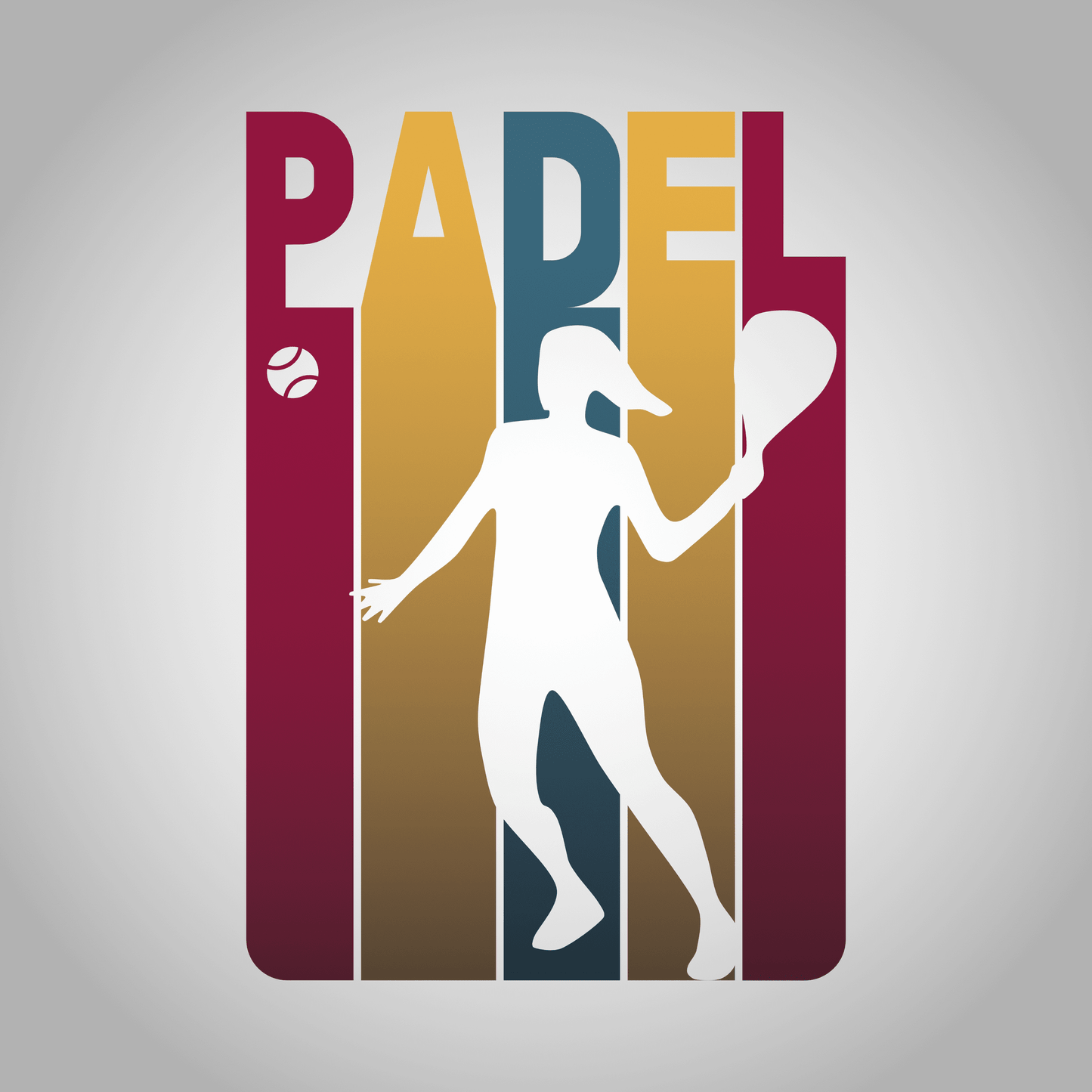 Womens two tone F-it Padel T-shirt| Active wear