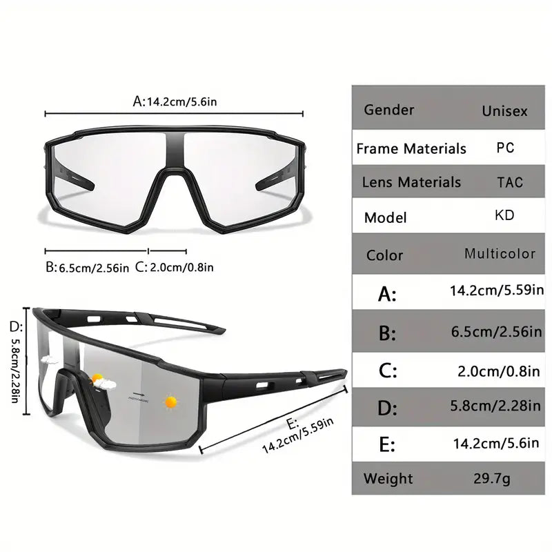 SCVCN UV400 Photochromic Glasses