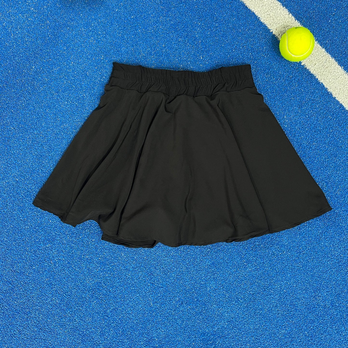 Womens Padel Skort skirt with tights| Gym shorts