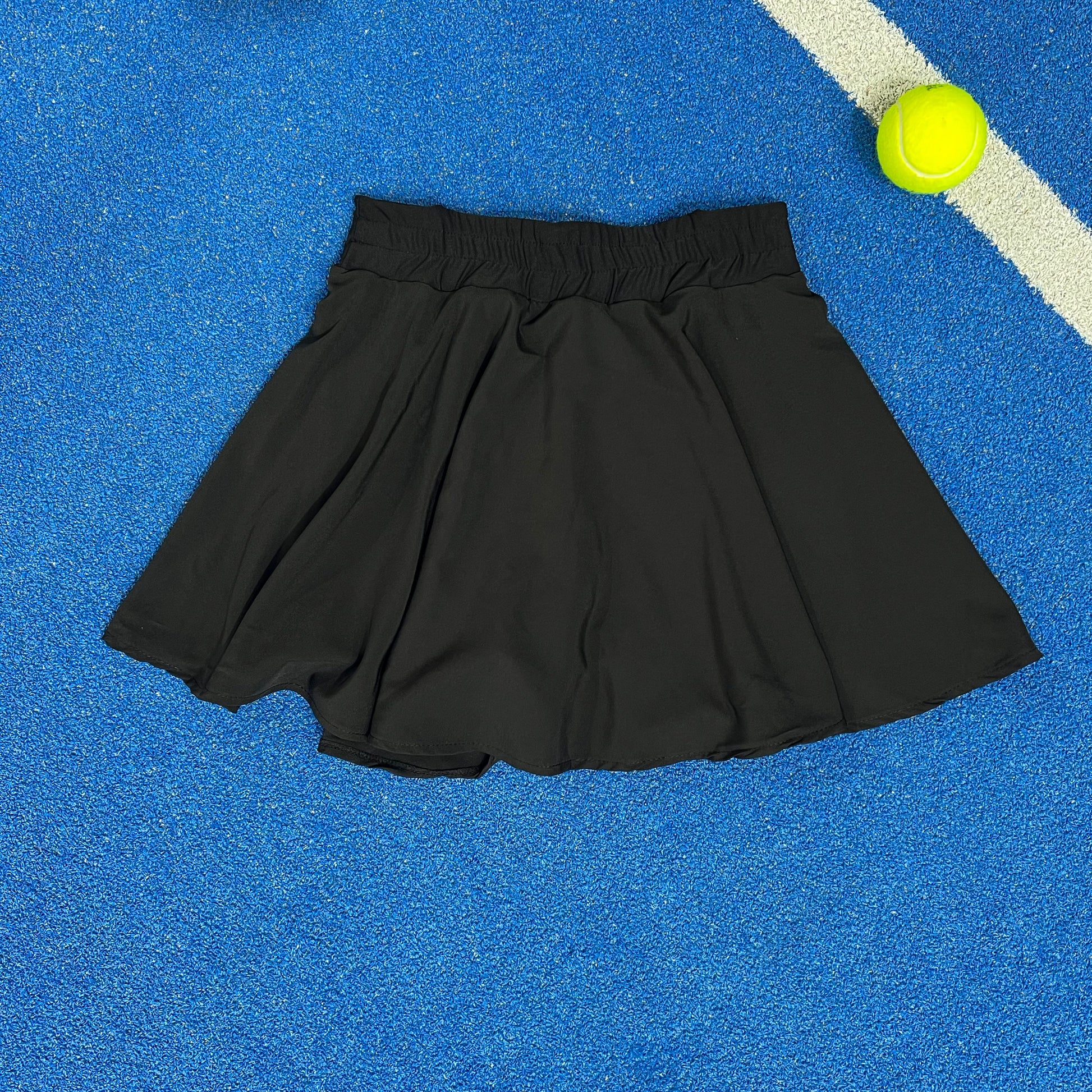 Womens Padel Skort skirt with tights| Gym shorts