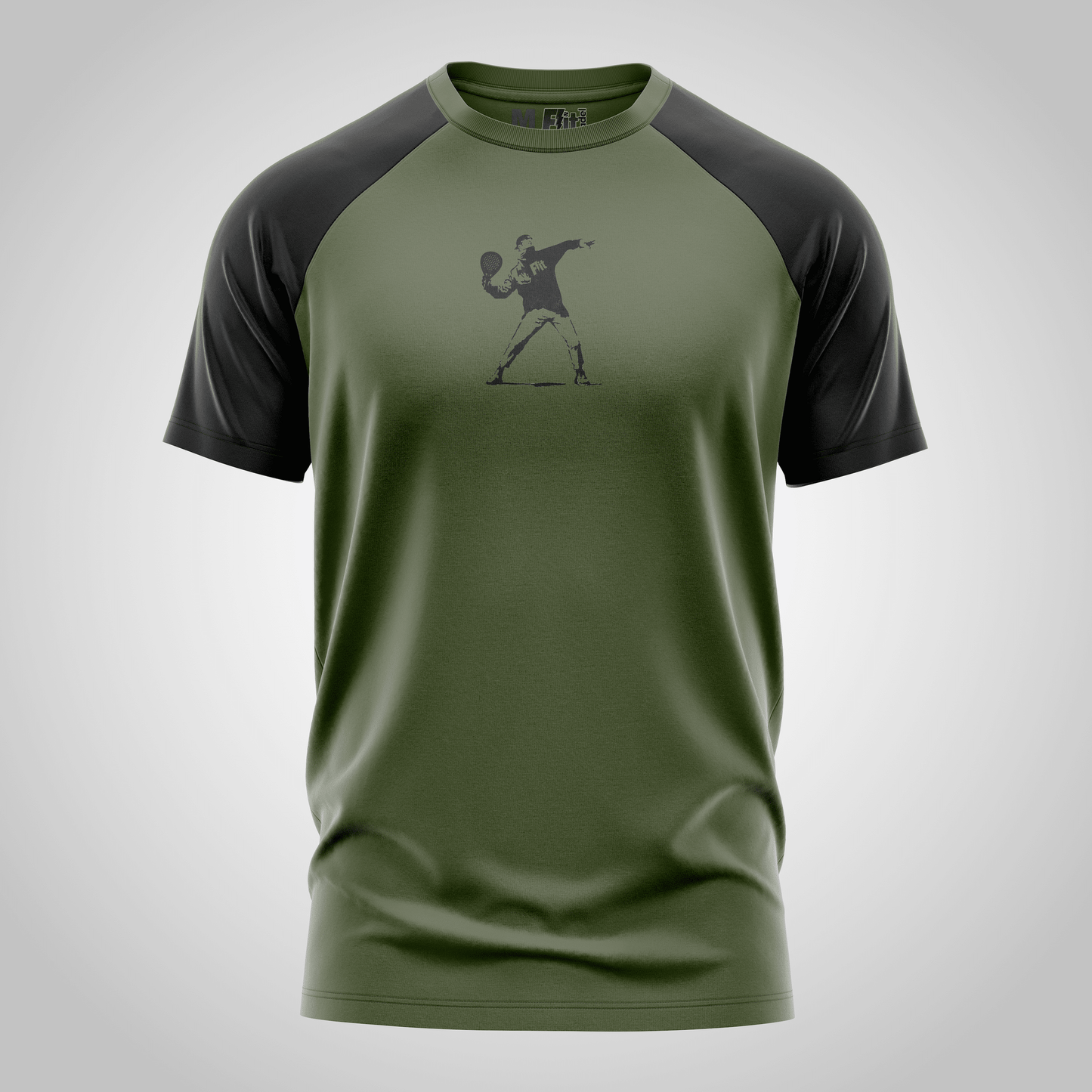 Mens two tone F-it Padel T-shirt| Active wear