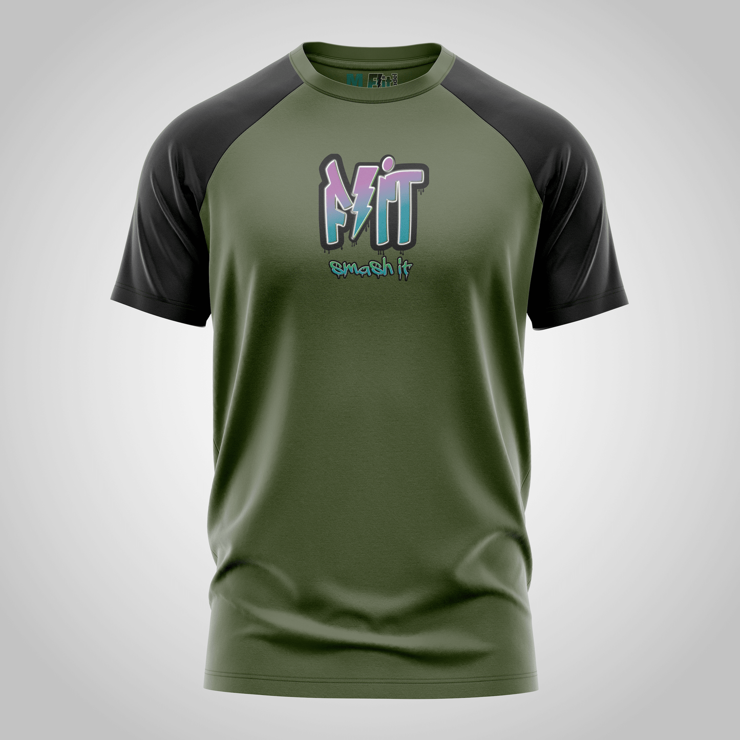 Mens two tone F-it Padel T-shirt| Active wear