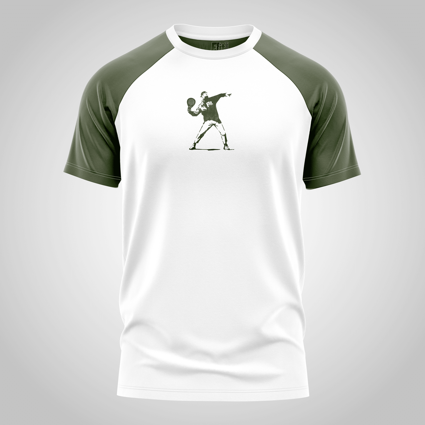 Mens two tone F-it Padel T-shirt| Active wear