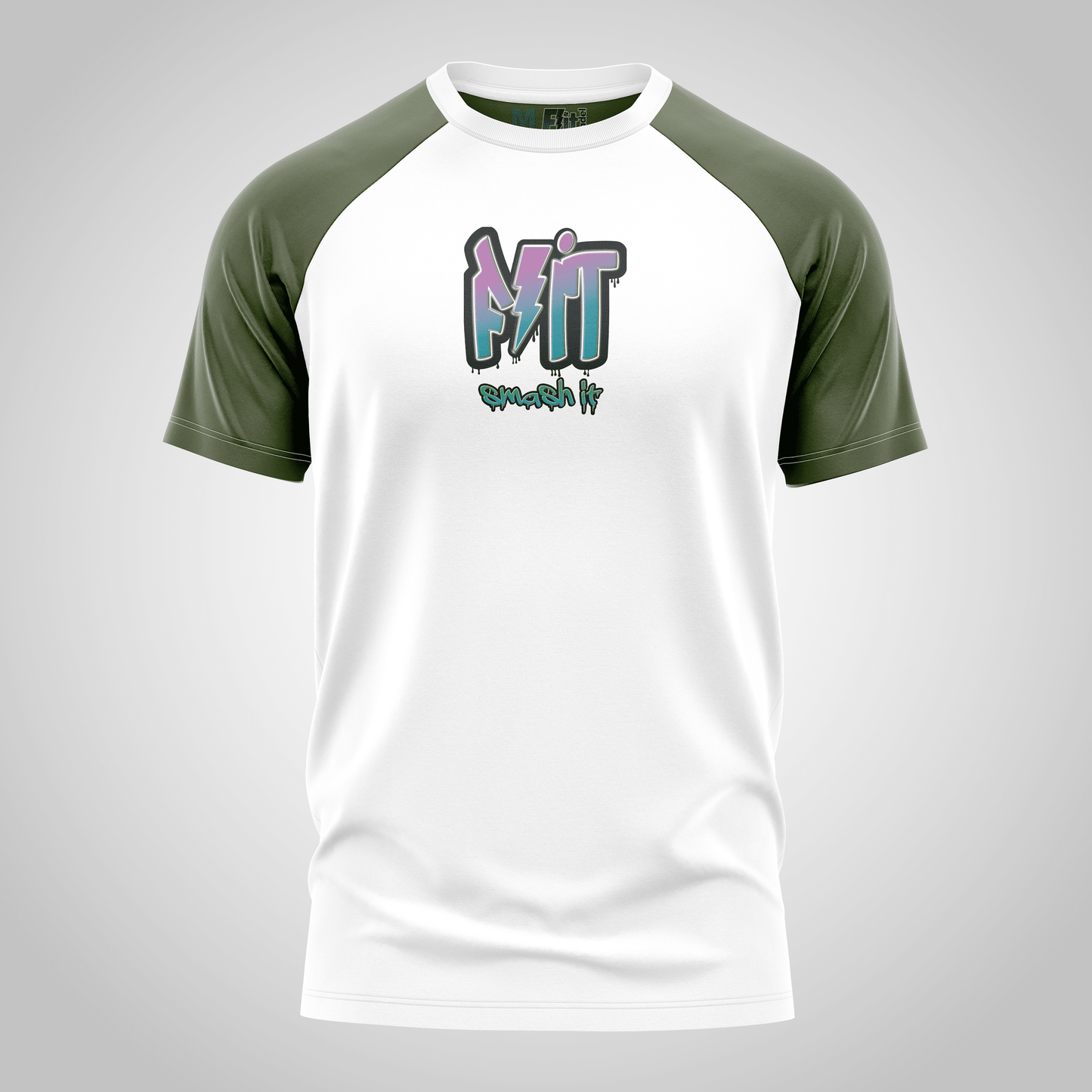 Mens two tone F-it Padel T-shirt| Active wear