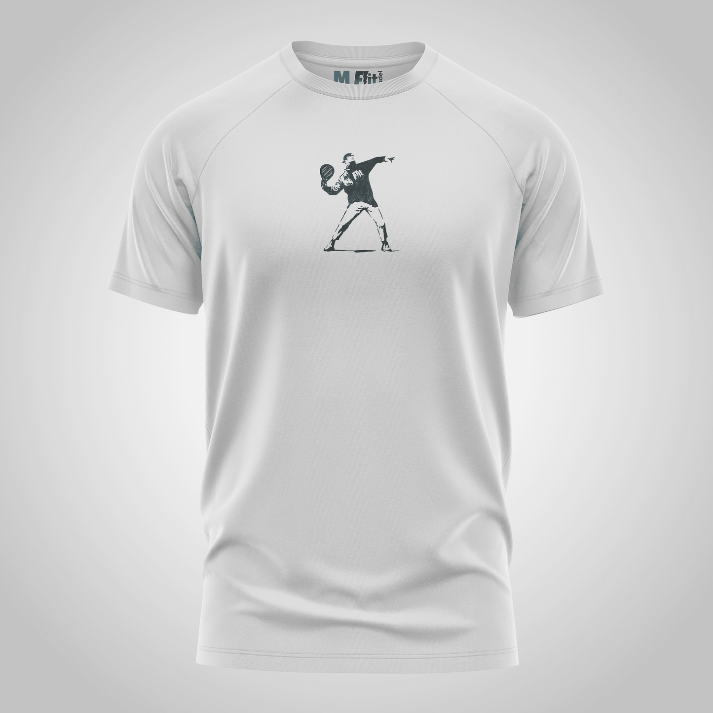 Mens two tone F-it Padel T-shirt| Active wear