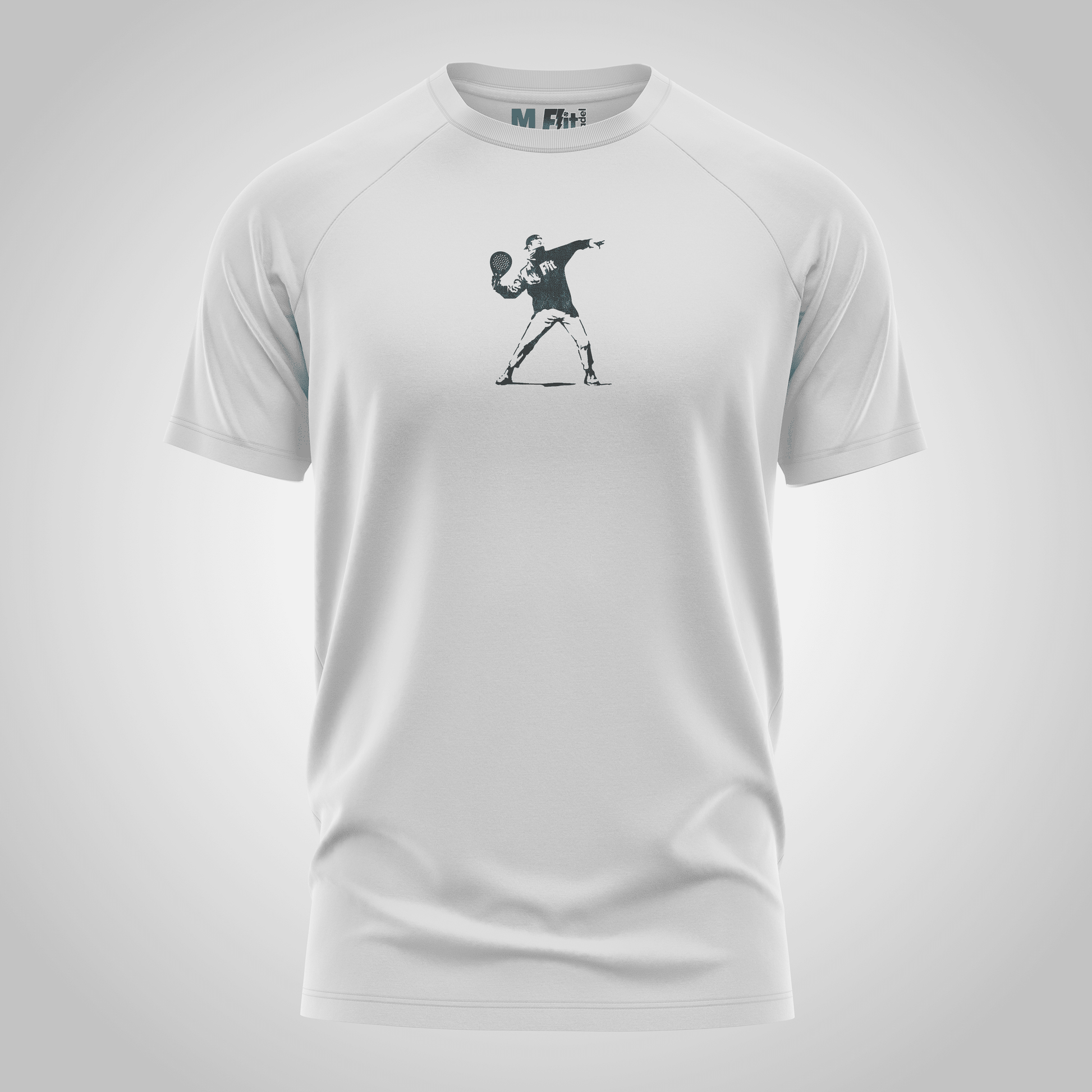 Mens two tone F-it Padel T-shirt| Active wear