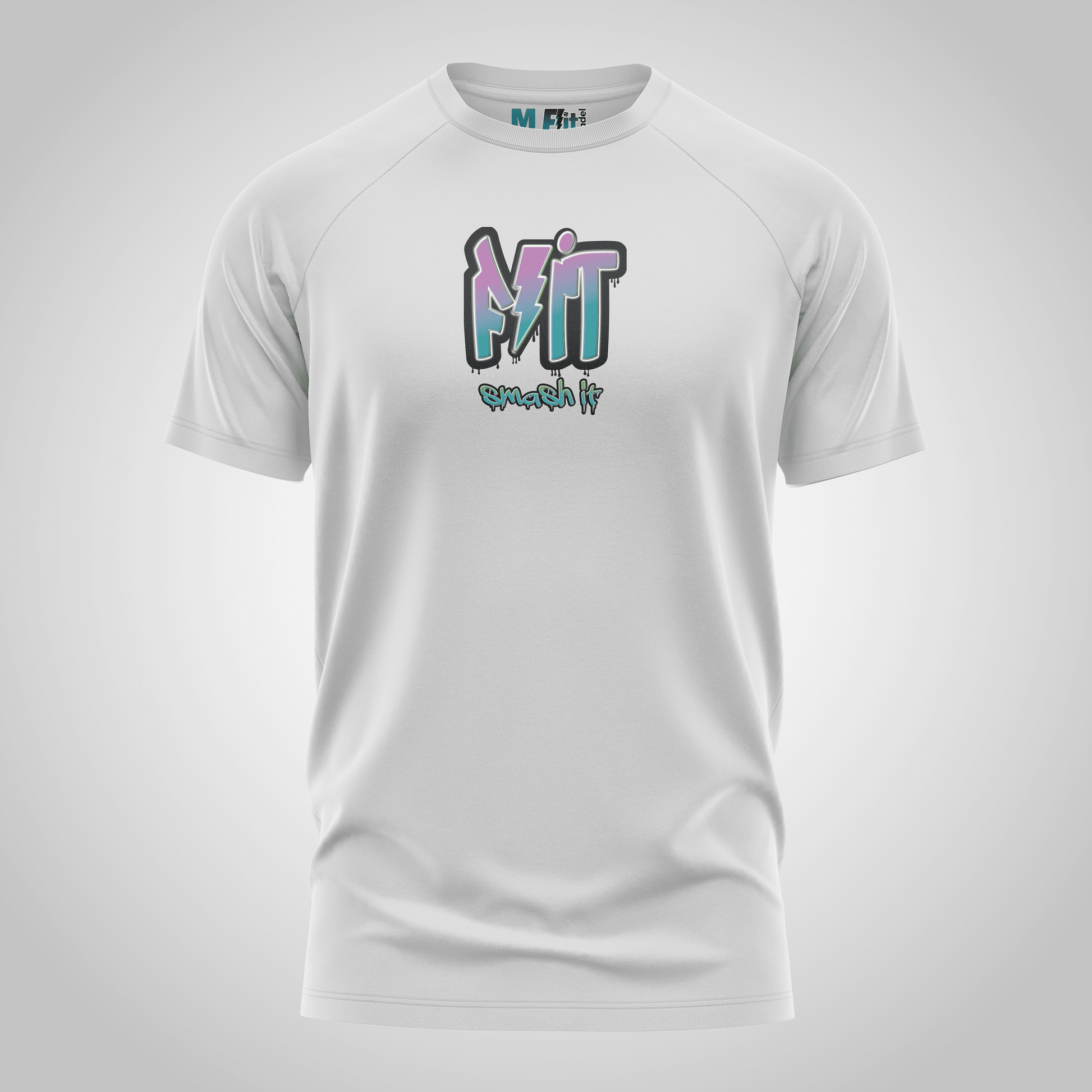 Mens two tone F-it Padel T-shirt| Active wear