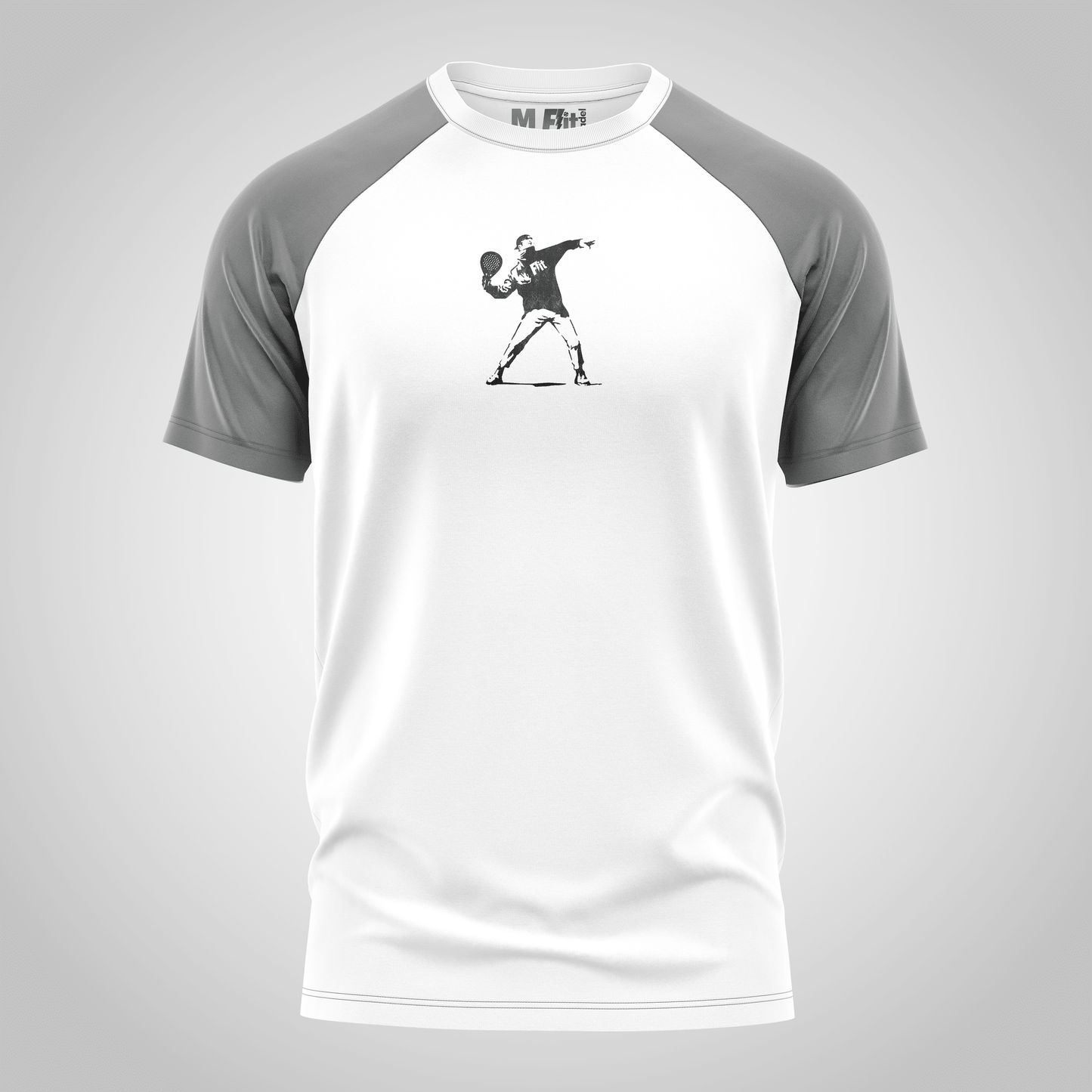 Mens two tone F-it Padel T-shirt| Active wear
