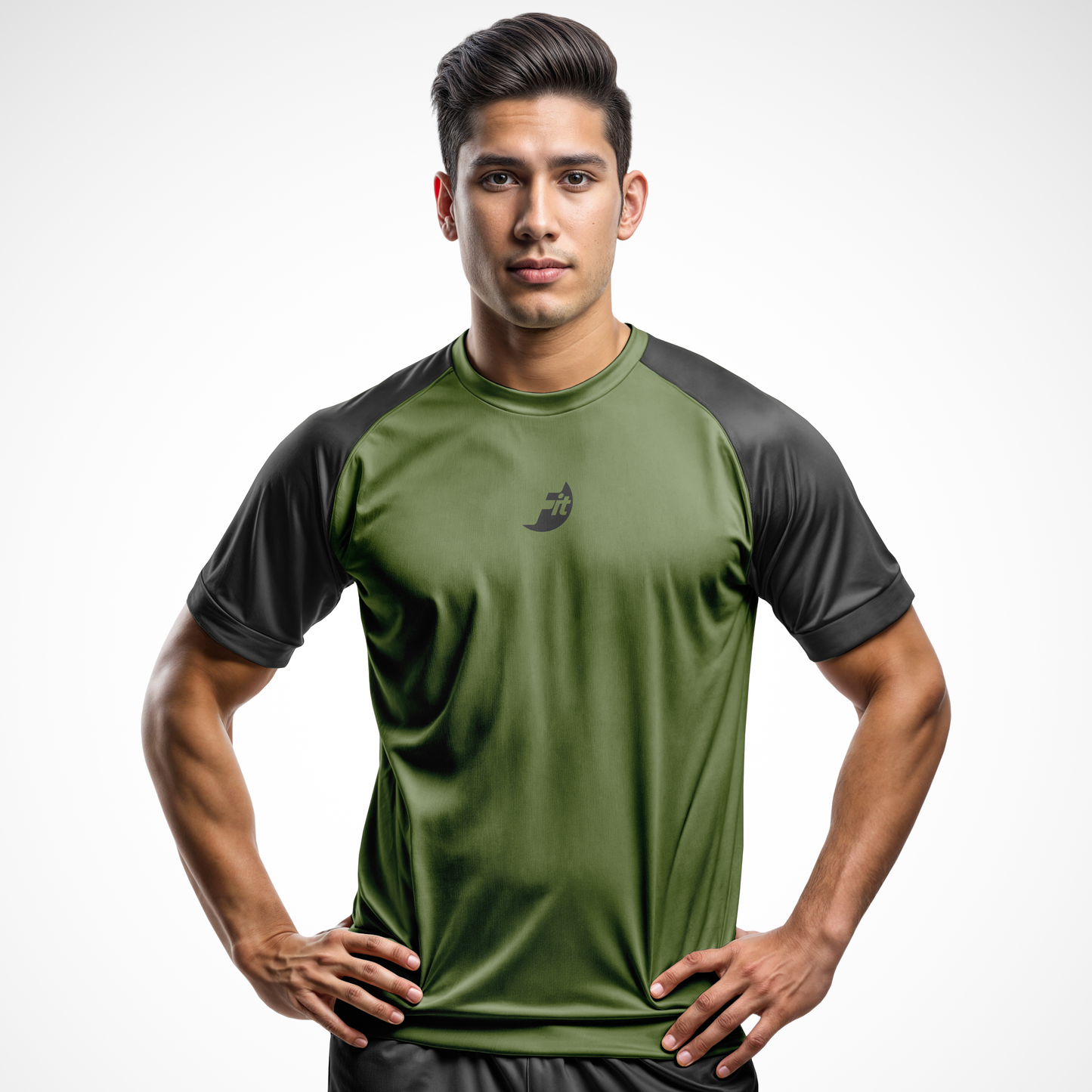 Men’s F-it Pro Performance Two-tone Padel T-Shirt