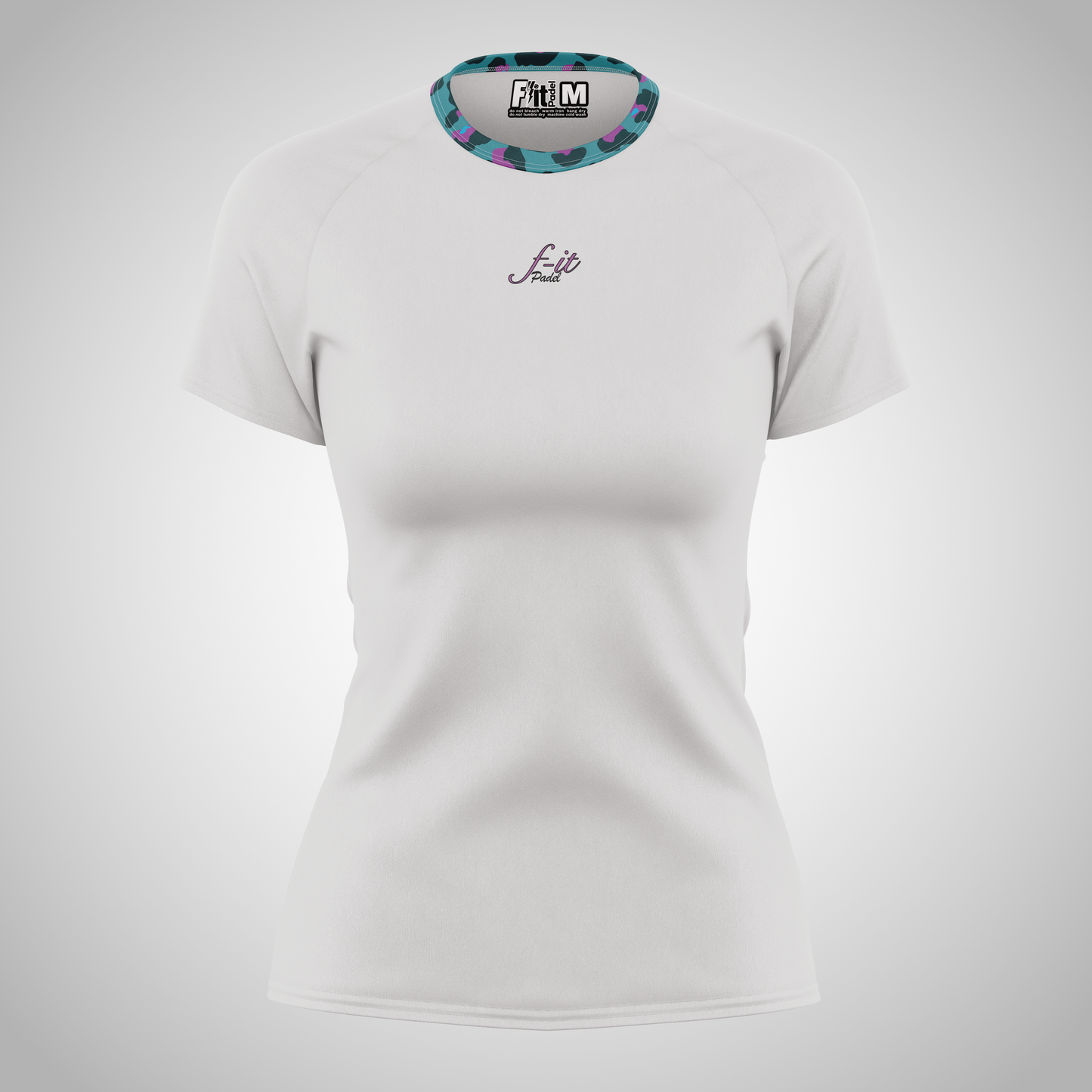 Womens Pro Performance Padel T-shirt - Animal Print