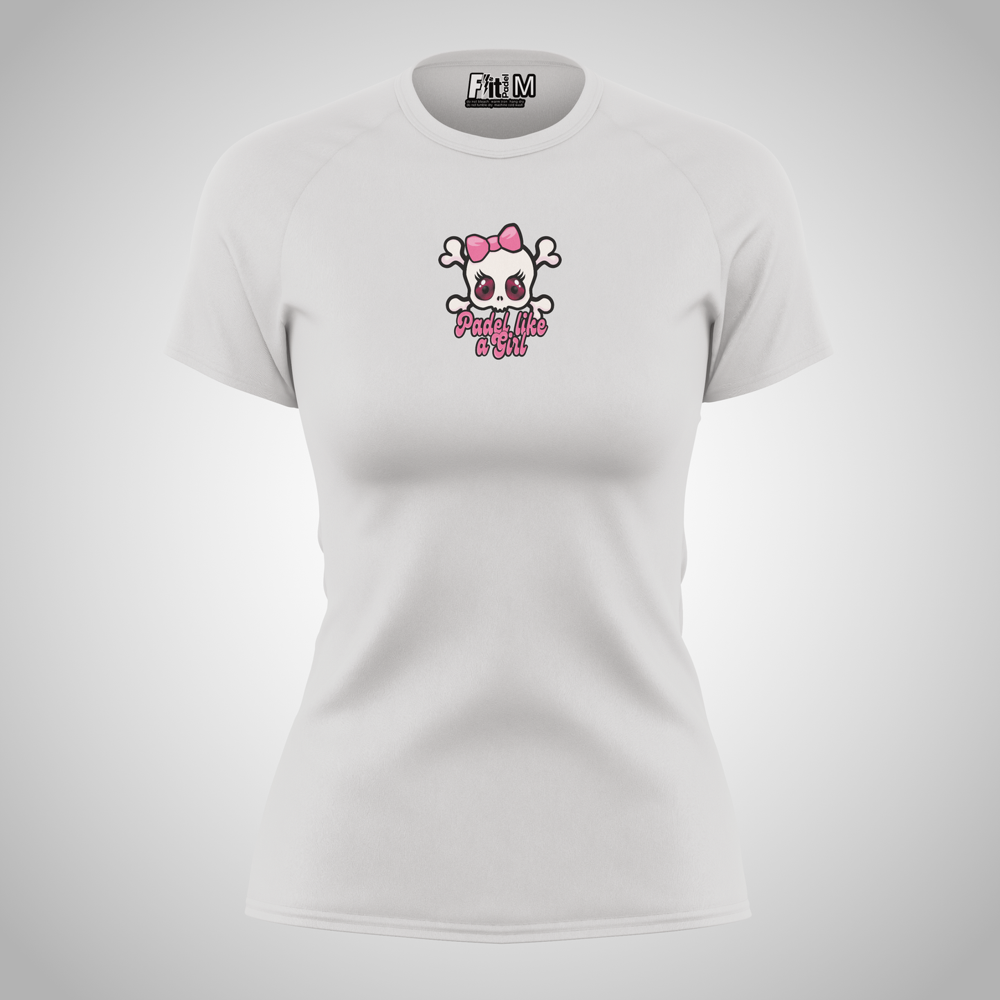 Women's t F-it Padel T-shirt| Active wear - White