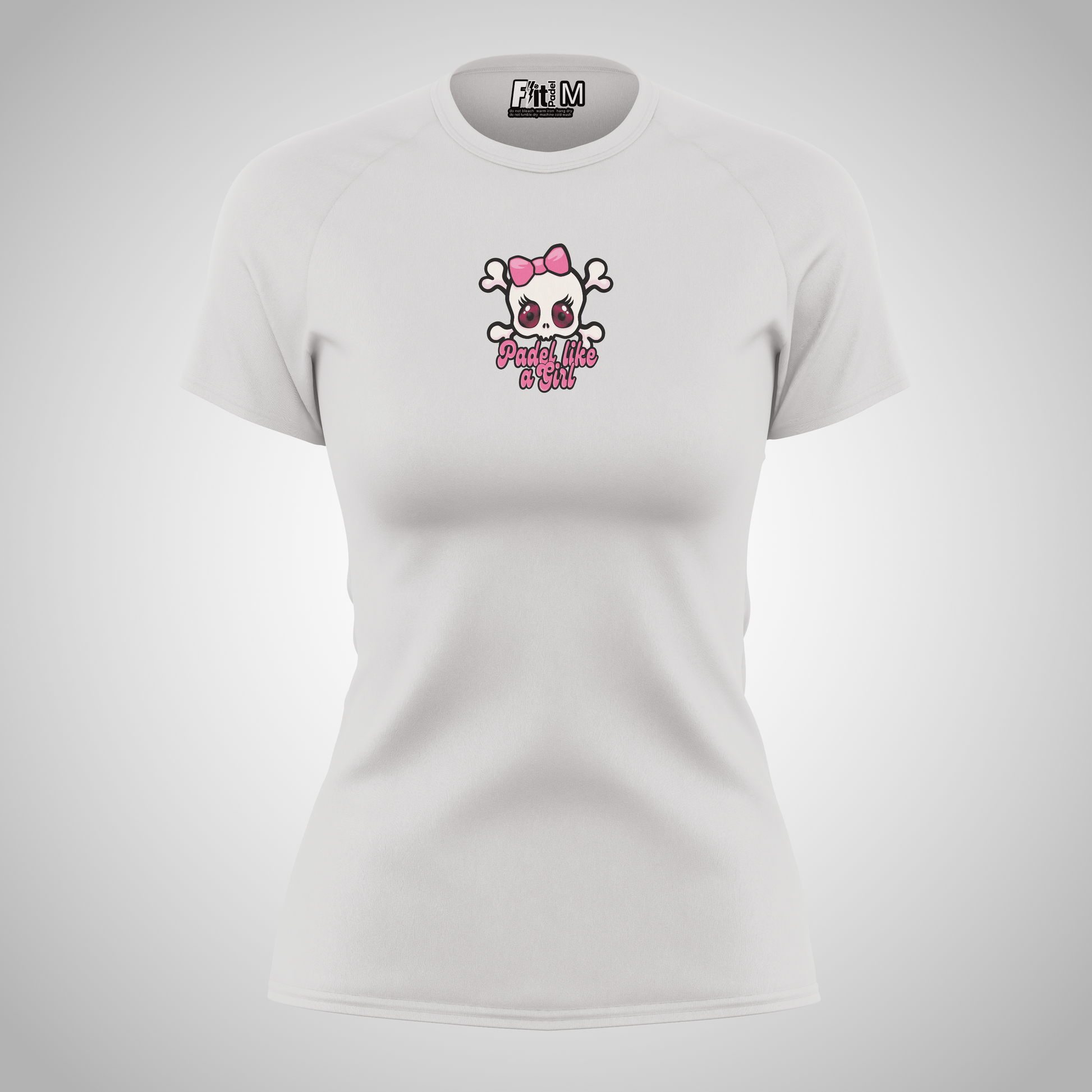 Women's t F-it Padel T-shirt| Active wear - White