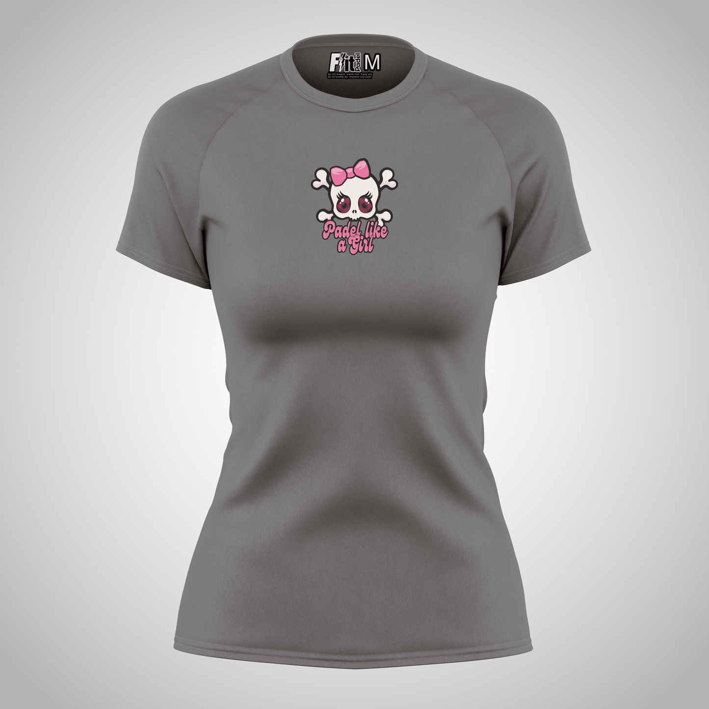 Women's F-it Padel T-shirt| Active wear Grey
