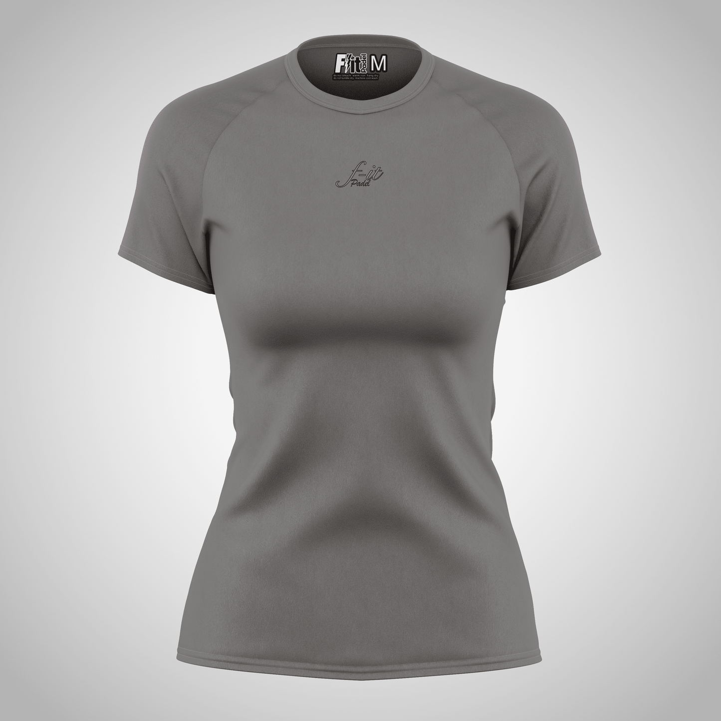 Women's F-it Padel T-shirt| Active wear Grey