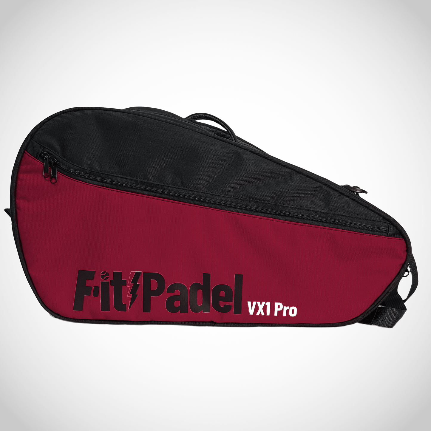 Padel bag for Padel Rackets| racket sports maroon and black